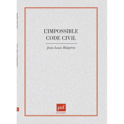 ISBN L'impossible code civil livre Loi Français