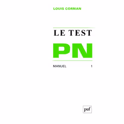 ISBN Le test PN. Tome 1 : Manuel, Psychologie, Français, 264 pages
