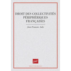ISBN Droit des collectivités périphériques françaises livre Loi Français