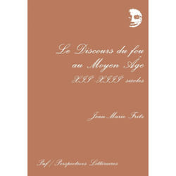 ISBN Le discours du fou au Moyen Âge, XIIe et XIIIe siècles livre Littérature Français