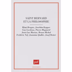 ISBN Saint Bernard et la philosophie, philosophie, Français, 200 pages