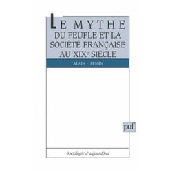 ISBN Le mythe du peuple et la société française du XIXe siècle livre Education Français