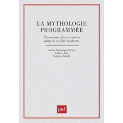 ISBN La mythologie programmée livre Économie Français