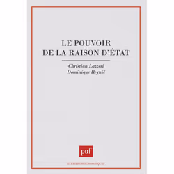 ISBN Le pouvoir de la raison d'État, philosophie, Français, 264 pages