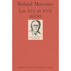 ISBN Les XVIe et XVIIe siècles livre histoire Français
