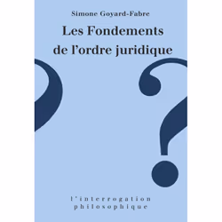 ISBN Les fondements de l'ordre juridique, Loi, Français, 416 pages