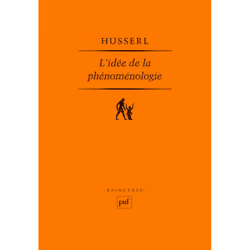 ISBN L'idée de la phénoménologie, philosophie, Français, 144 pages