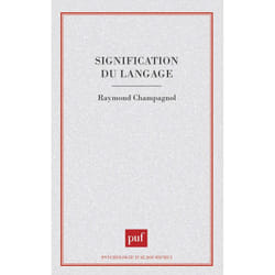 ISBN Signification du langage livre Psychologie Français