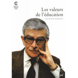 ISBN Les valeurs de l'éducation livre Education Français