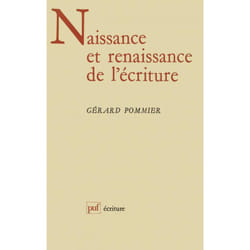 ISBN Naissance et renaissance de l'écriture livre Littérature Français