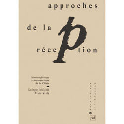ISBN Approches de la réception livre Littérature Français