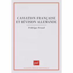 ISBN Cassation française et révision allemande, Loi, Français, 400 pages