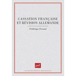 ISBN Cassation française et révision allemande livre Loi Français