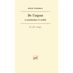 ISBN De l'argent en psychanalyse et au-delà livre Psychologie Français