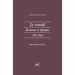 ISBN Le travail, économie et physique (1780-1830), Education, Français, 128 pages