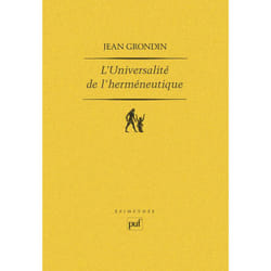 ISBN L'universalité de l'herméneutique livre philosophie Français