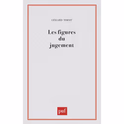 ISBN Les figures du jugement, Loi, Français, 208 pages