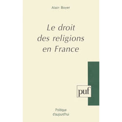 ISBN Le droit des religions en France livre Loi Français