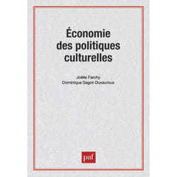 ISBN Économie des politiques culturelles