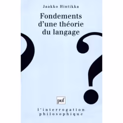 ISBN Fondements d'une théorie du langage, philosophie, Français, 456 pages