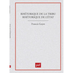 ISBN Rhétorique de la tribu, rhétorique de l'état livre Loi Français