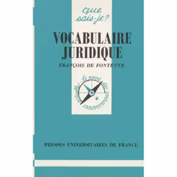 ISBN Vocabulaire juridique, politique, Français, 128 pages