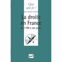 ISBN La droite en France de 1789 à nos jours, politique, Français, 128 pages