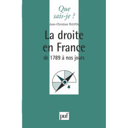 La droite en France de 1789 à nos jours
