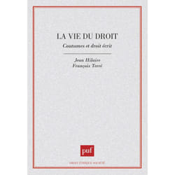 ISBN La vie du droit livre Loi Français