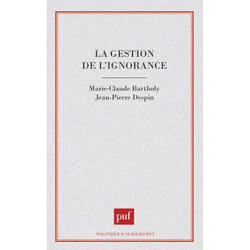 ISBN La gestion de l'ignorance