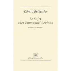 ISBN Le sujet chez Emmanuel Levinas livre philosophie Français