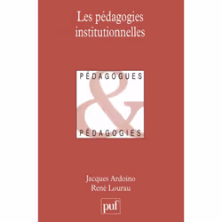 ISBN Les pédagogies institutionnelles, Education, Français, 128 pages