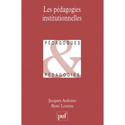 ISBN Les pédagogies institutionnelles livre Education Français
