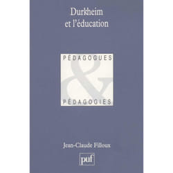 ISBN Durkheim et l'éducation livre Education Français