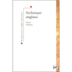 ISBN Stylistique anglaise livre Littérature Français