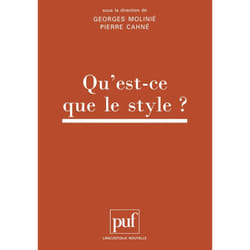 ISBN Qu'est-ce que le style ? livre Littérature Français