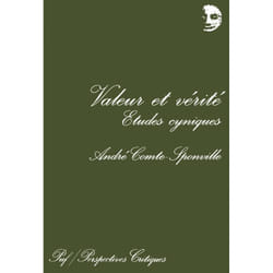 ISBN Valeur et vérité. Études cyniques livre philosophie Français