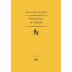 ISBN Expérience et absolu, philosophie, Français, 256 pages