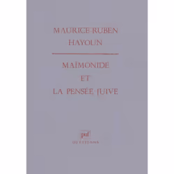 ISBN Maïmonide et la pensée juive, Religion, Français, 336 pages
