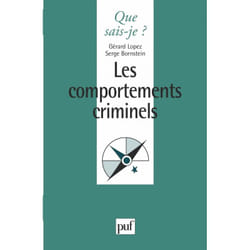 Les comportements criminels (Broché)