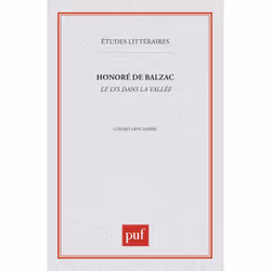 ISBN Honoré de Balzac : « le Lys dans la vallée », Littérature, Français, 128 pages
