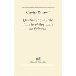 ISBN Qualité et quantité dans la philosophie de Spinoza