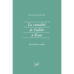 ISBN La causalité de Galilée à Kant livre philosophie Français