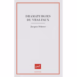 ISBN Dramaturgies du vrai-faux, Littérature, Français, 160 pages