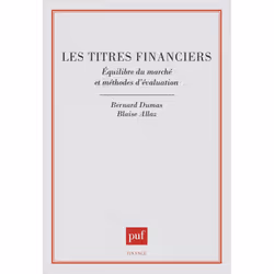 ISBN Les titres financiers, Économie, Français, 352 pages