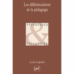 ISBN Les différenciations de la pédagogie, Education, Français, 128 pages