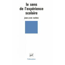 ISBN Le sens de l'expérience scolaire livre Education Français