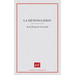 ISBN La dénonciation livre Loi Français