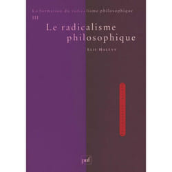ISBN La formation du radicalisme philosophique. Tome 3 livre philosophie Français