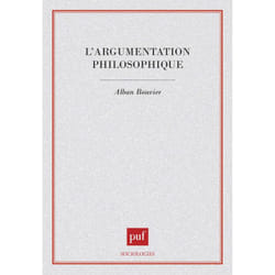 ISBN L'argumentation philosophique. Étude de sociologie cognitive livre philosophie Français